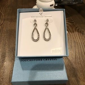 Touchstone Infinity Earrings